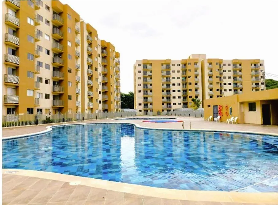 Hermoso Apartamento Con Piscina Cerca Al Parque Tayrona Y Minca サンタ・マルタ