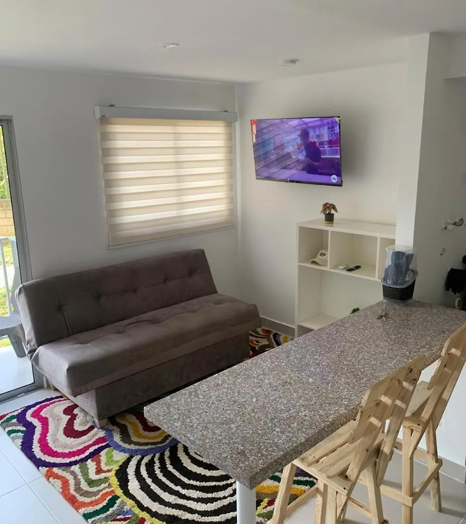 Hermoso Apartamento Con Piscina Cerca Al Parque Tayrona Y Minca サンタ・マルタ