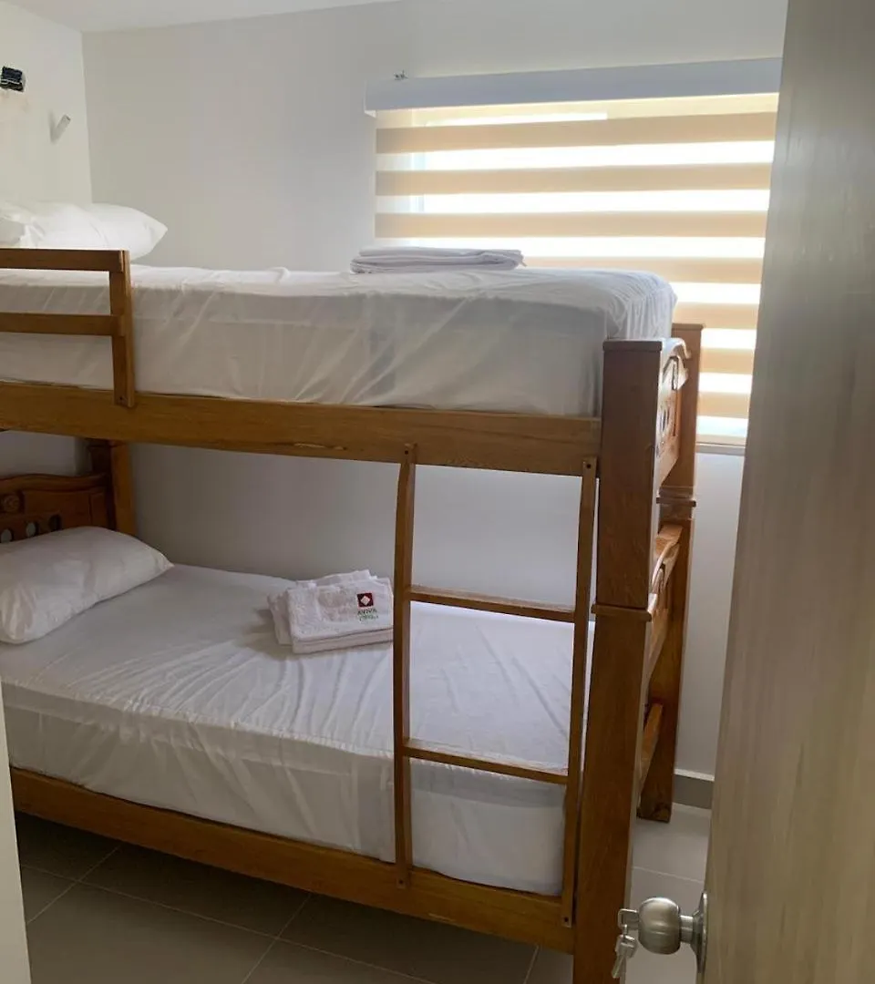 アパート Hermoso Apartamento Con Piscina Cerca Al Parque Tayrona Y Minca サンタ・マルタ コロンビア
